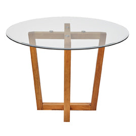 LPD Valencia Dining Table with Glass Top