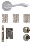 Deanta Veritas Bathroom Kit (Polished Chrome)