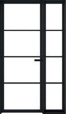 LPD Black Primed Soho Glazed W6 Sidelight