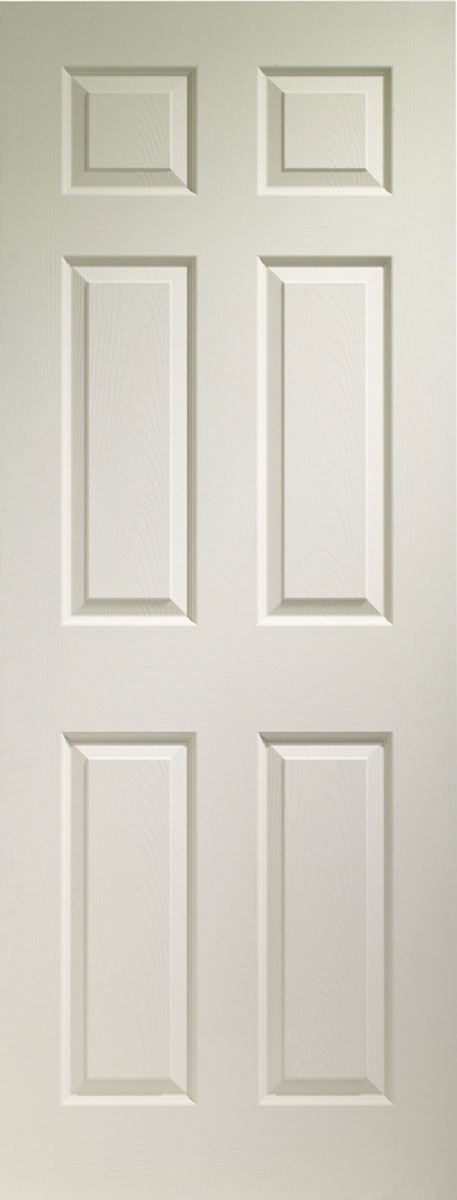 XL Joinery White Moulded Colonist Fire Door Internal door