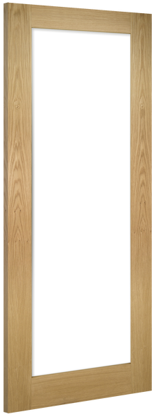 Deanta Oak Walden Clear Glazed Internal door