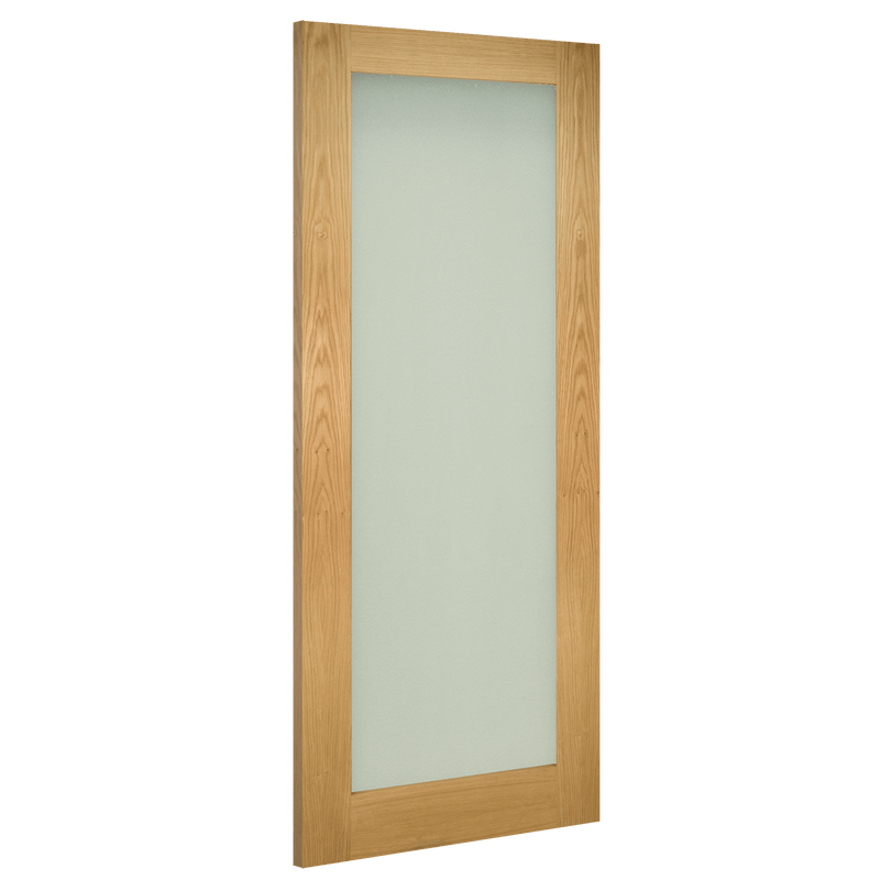 Deanta Oak Walden Frosted Glazed Internal door