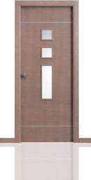 AL27 V (shown here in Walnut) - Door Supplies Online