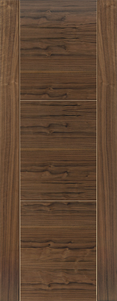 JB Kind Walnut Flush Mistral Fire Door