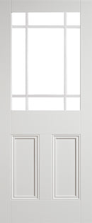 LPD Solid White Primed Downham Unglazed Internal door