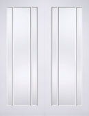 LPD White Primed Glazed Lincoln Pair