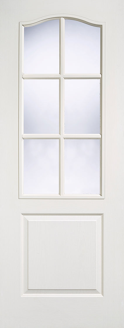 LPD Textured Classical Glazed Internal door