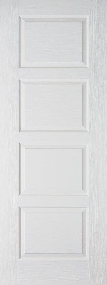 LPD Textured 4 Panel Contemporary Fire Door