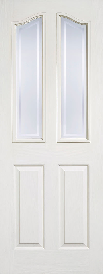 LPD Textured Mayfair Glazed Internal door