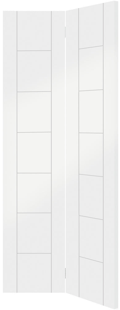 XL Joinery White Primed Palermo Bi-Fold Internal door