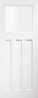 XL Joinery White Primed DX Obscure Glazed Internal door