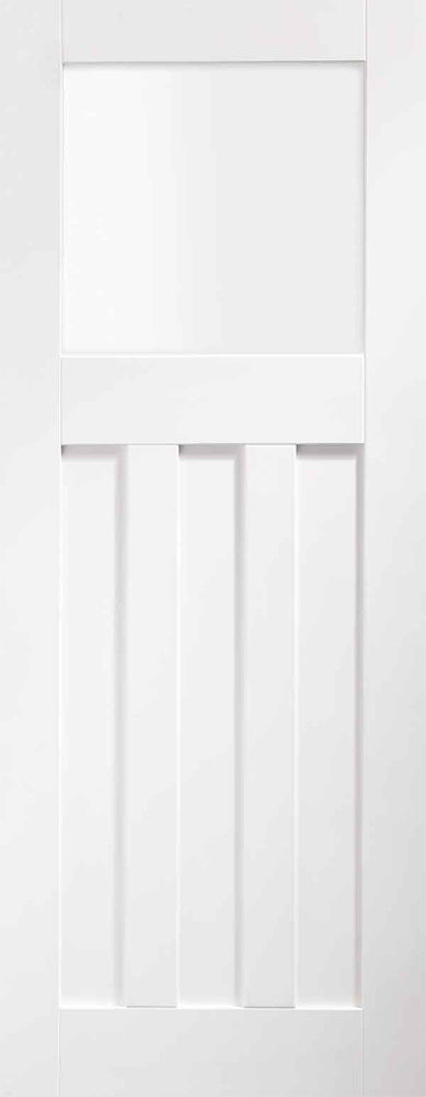 XL Joinery White Primed DX Obscure Glazed Internal door