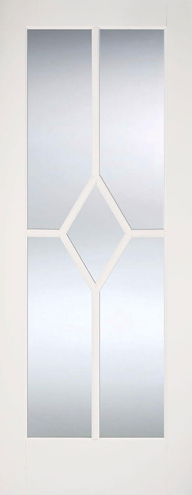 LPD White Reims Glazed Internal door