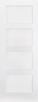 LPD White Primed Shaker 4 Panel Internal door