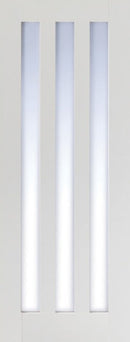 LPD White Utah 3L Clear Glazed internal door