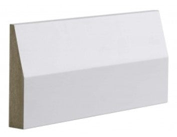 Deanta White Primed Half Splayed Architrave
