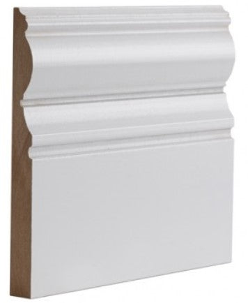 Deanta White Primed Victoriana Skirting (4 Lengths)