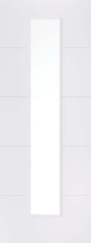 LPD White Primed Santandor Glazed Internal door