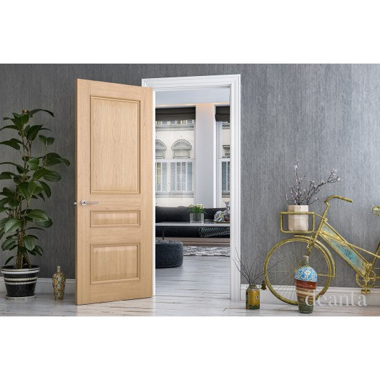 Deanta Oak Windsor Fire Door