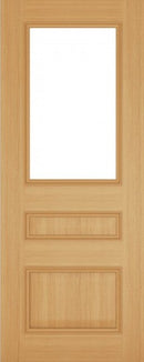 Internal door Deanta Oak Windsor Clear Glazed