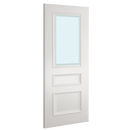 Deanta Windsor Glazed White Primed Internal door