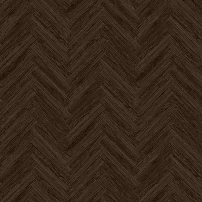 Xylo Westminster SPC Vinyl Herringbone Escena Lite Walnut - 6 x 110 x 620mm