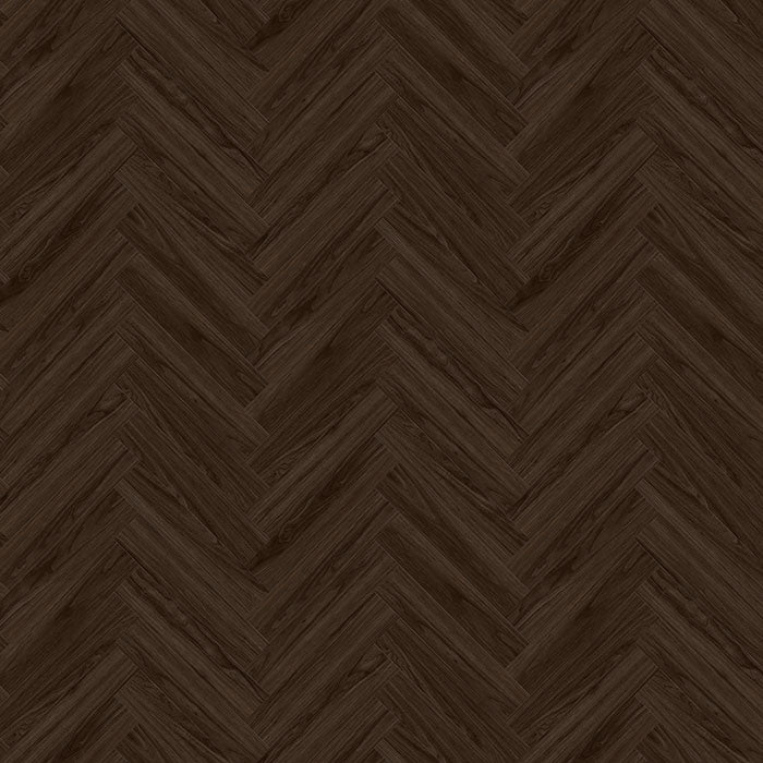 Xylo Westminster SPC Vinyl Herringbone Escena Lite Walnut - 6 x 110 x 620mm