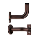 Zoo Handrail Bracket - PVD Etna Bronze-Etna Bronze