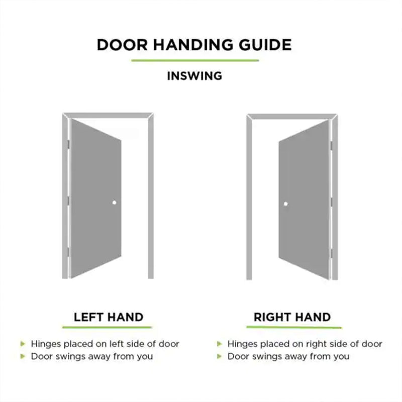 Pre-Assembled White DX 30S Style Door Set