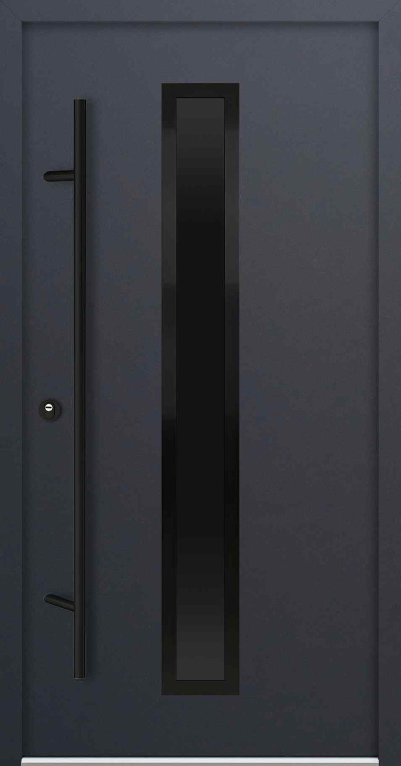 Turenwerke AC68 Design 21 Steel Door - Anthracite - Blackline