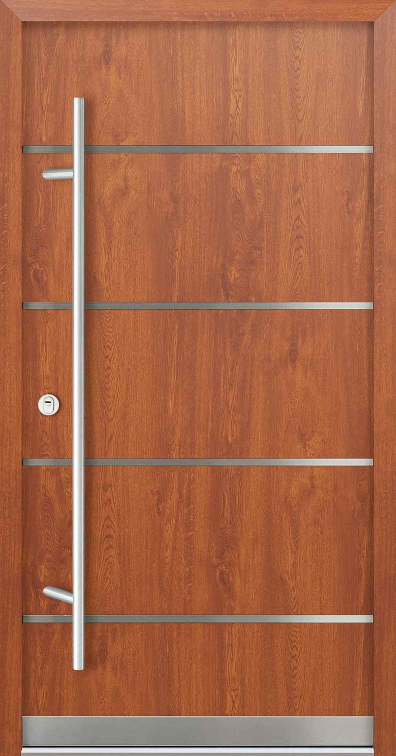 Turenwerke AC68 Design 02 Steel Door - Golden Oak