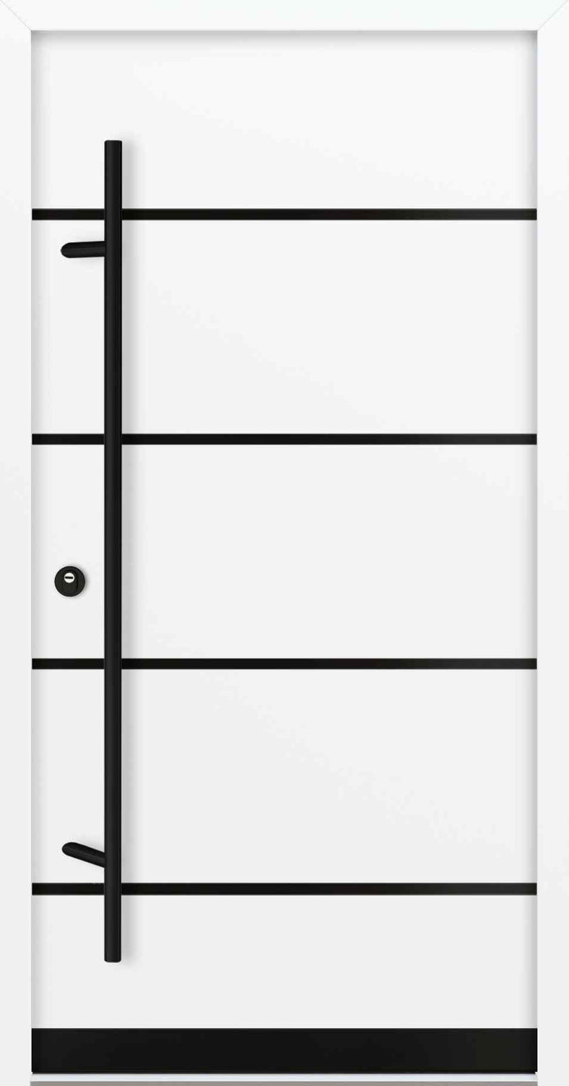 Turenwerke AC68 Design 22 Steel Door - White - Blackline