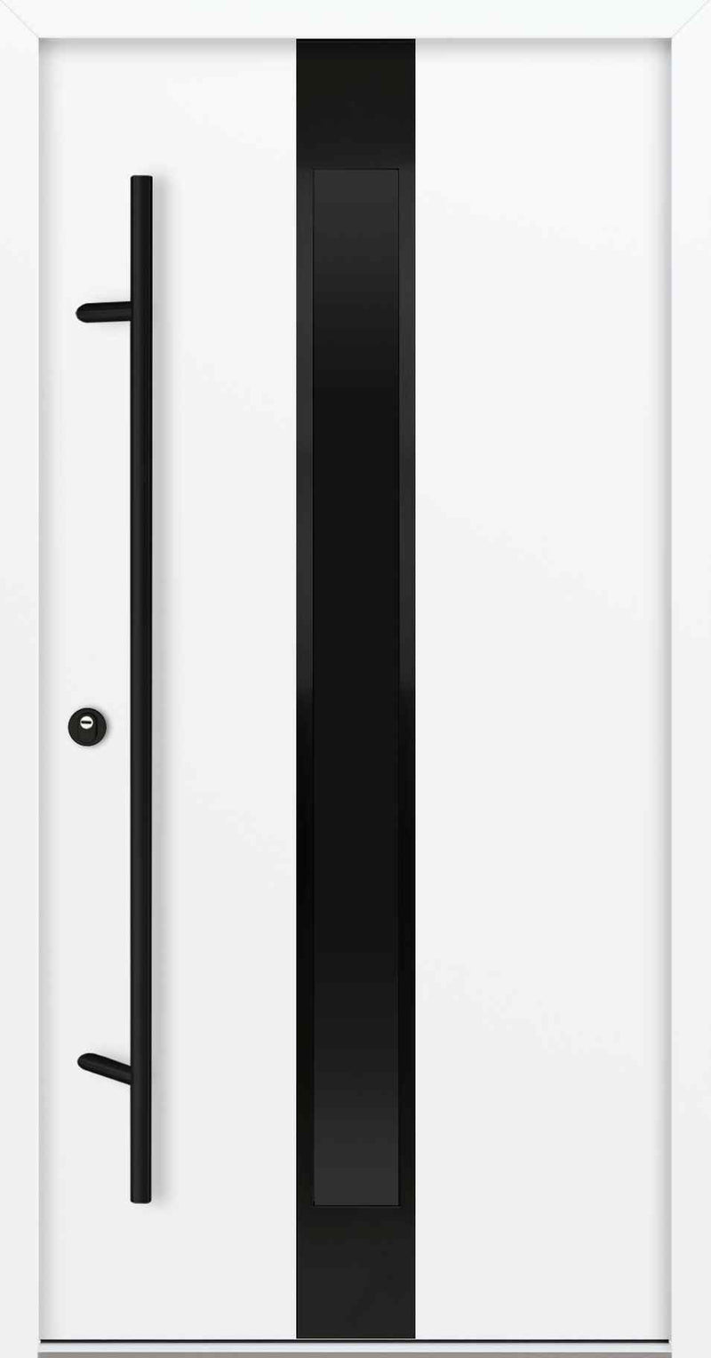 Turenwerke AC68 Design 25 Steel Door - White - Blackline