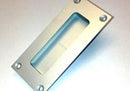 400 Rectangular Flush Pull - Stainless Steel