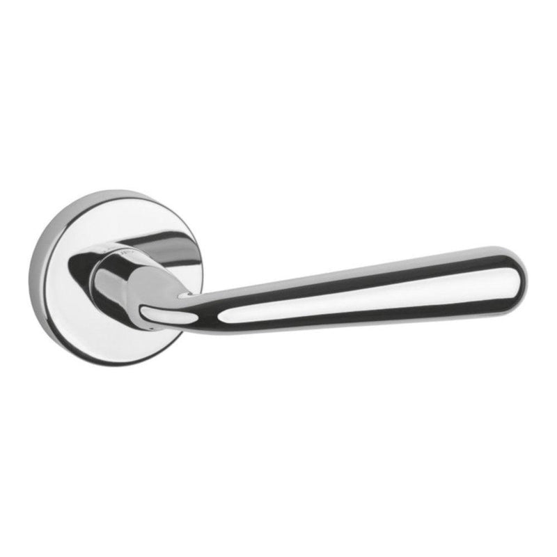 Atlantic Adra Designer Lever on Round Rose (Polished Chrome) - Door Supplies Online