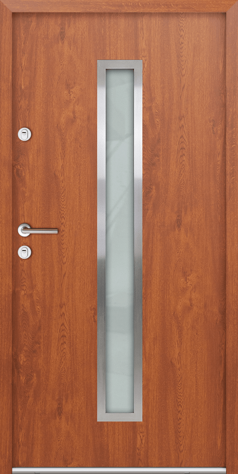 Turenwerke ATU 68 Design 600 Steel Door - Golden Oak