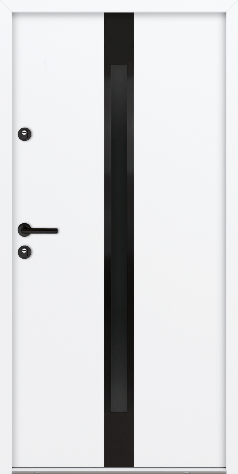 Turenwerke ATU 68 Design 525 Steel Door - White - Blackline