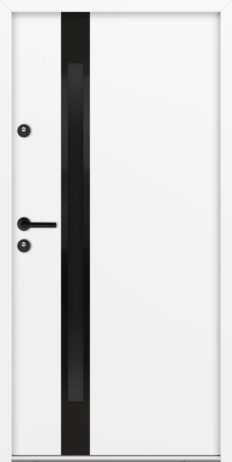 Turenwerke ATU 68 Design 534 Steel Door - White - Blackline