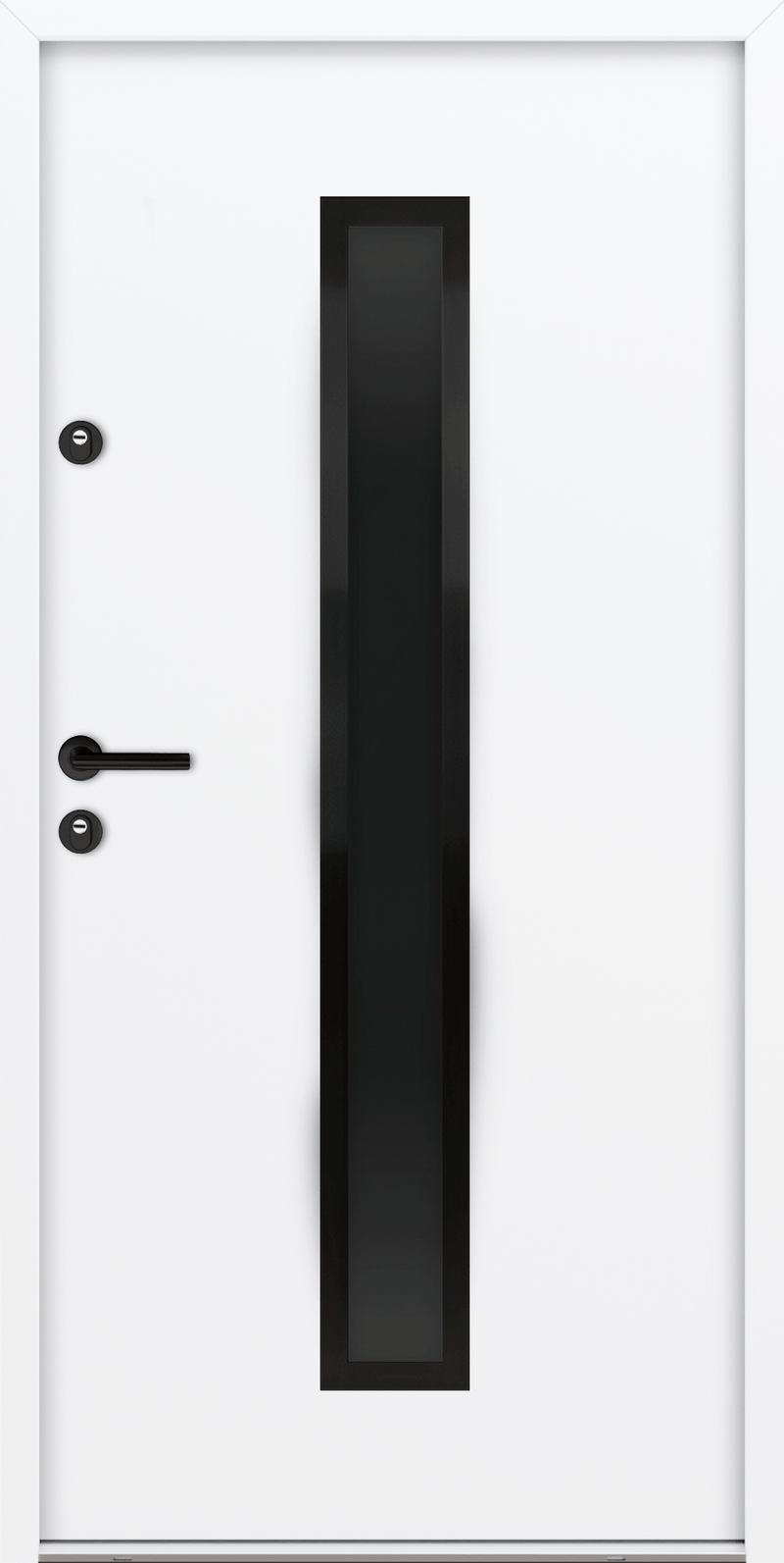 Turenwerke ATU 68 Design 600 Steel Door - White - Blackline