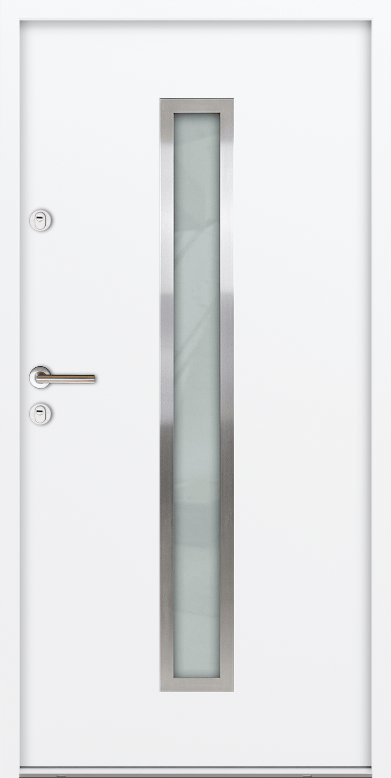 Turenwerke ATU 68 Design 600 Steel Door - White