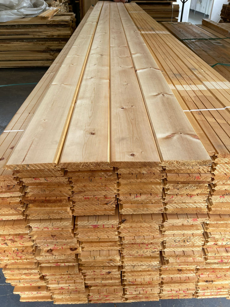 Western Siberian Cedar Cladding 136mm