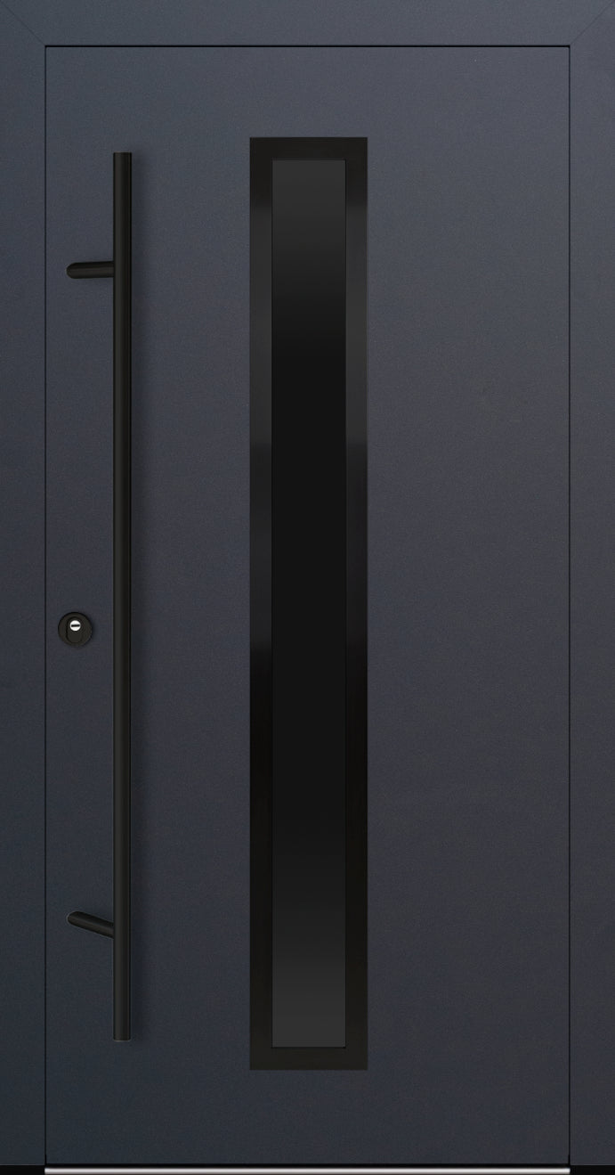 Turenwerke DS92 Design 01 Aluminium Door - Anthracite - Blackline
