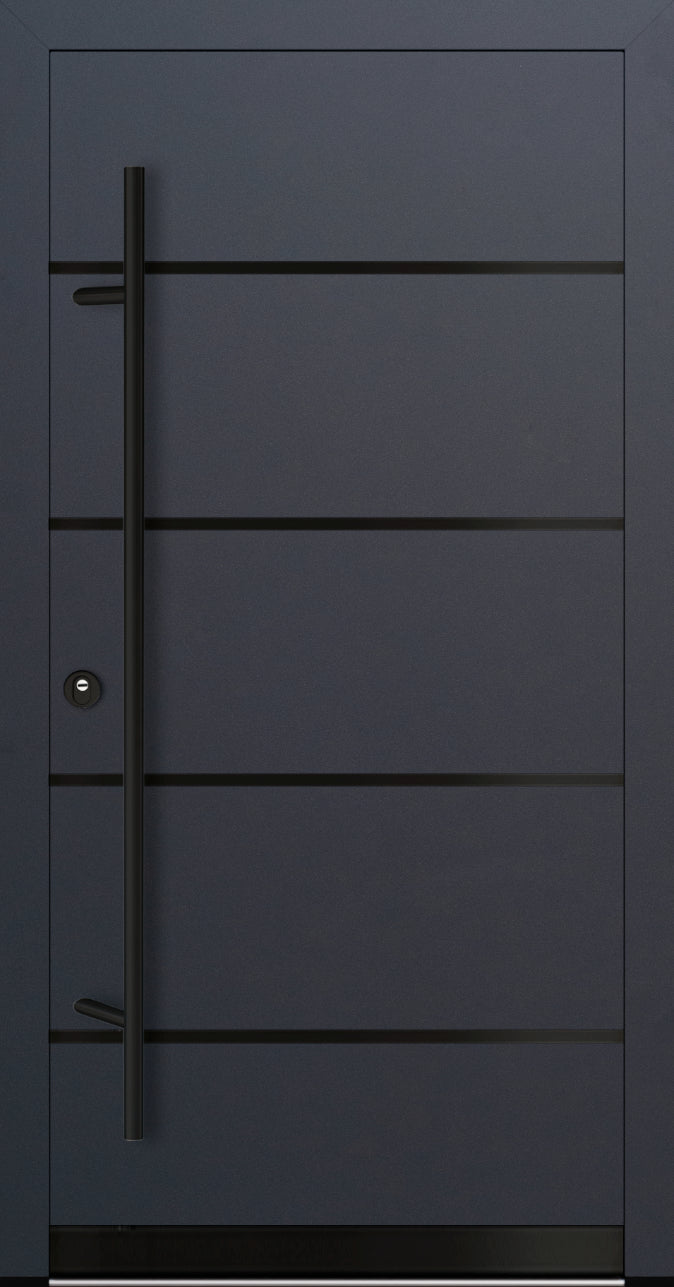 Turenwerke DS92 Design 02 Aluminium Door - Anthracite - Blackline