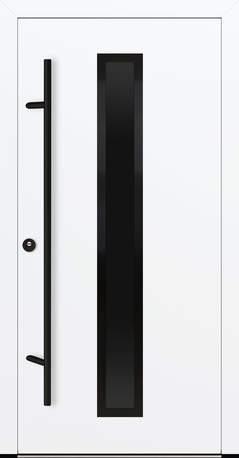 Turenwerke DS92 Design 01 Aluminium Door - White - Blackline