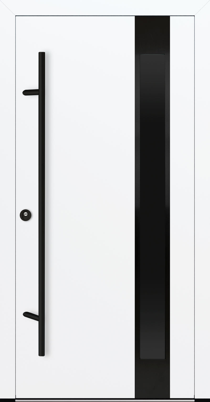 Turenwerke DS92 Design 04 Aluminium Door - White - Blackline