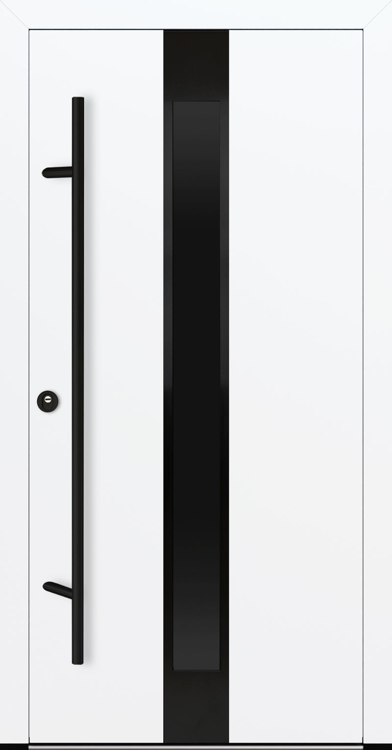 Turenwerke DS92 Design 05 Aluminium Door - White - Blackline