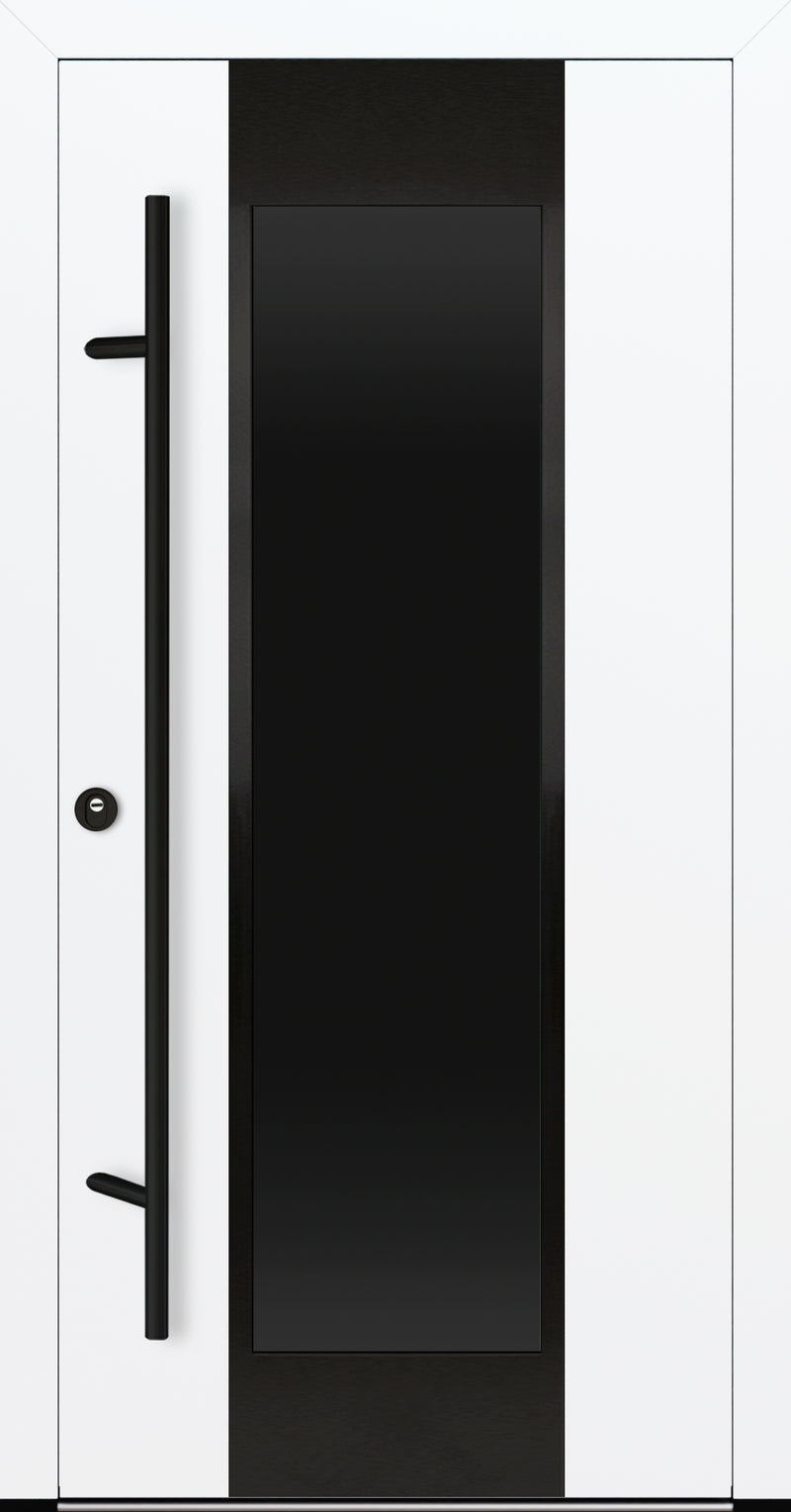Turenwerke DS92 Design 08 Aluminium Door - White - Blackline