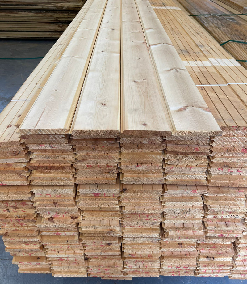 Western Siberian Cedar Cladding 136mm