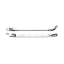 Zoo Bulb End Casement Stay 10"-Polished Chrome