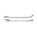 Zoo Bulb End Casement Stay 10"-Satin Chrome